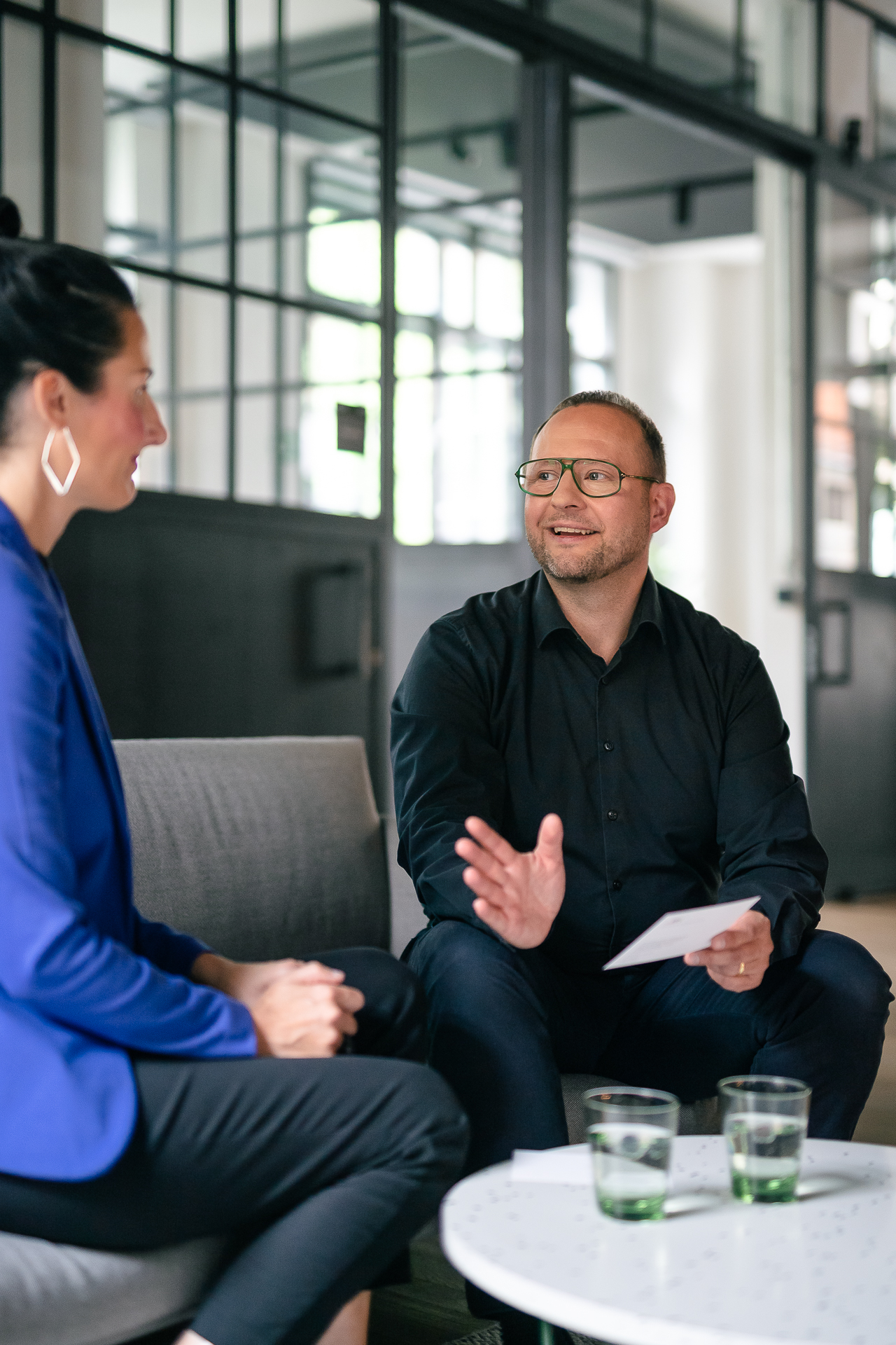 Martin Steiner bei der Projektberatung